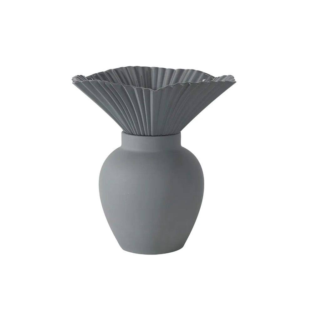 Enhabit Bouquet Porcelain Vase Large - Grey