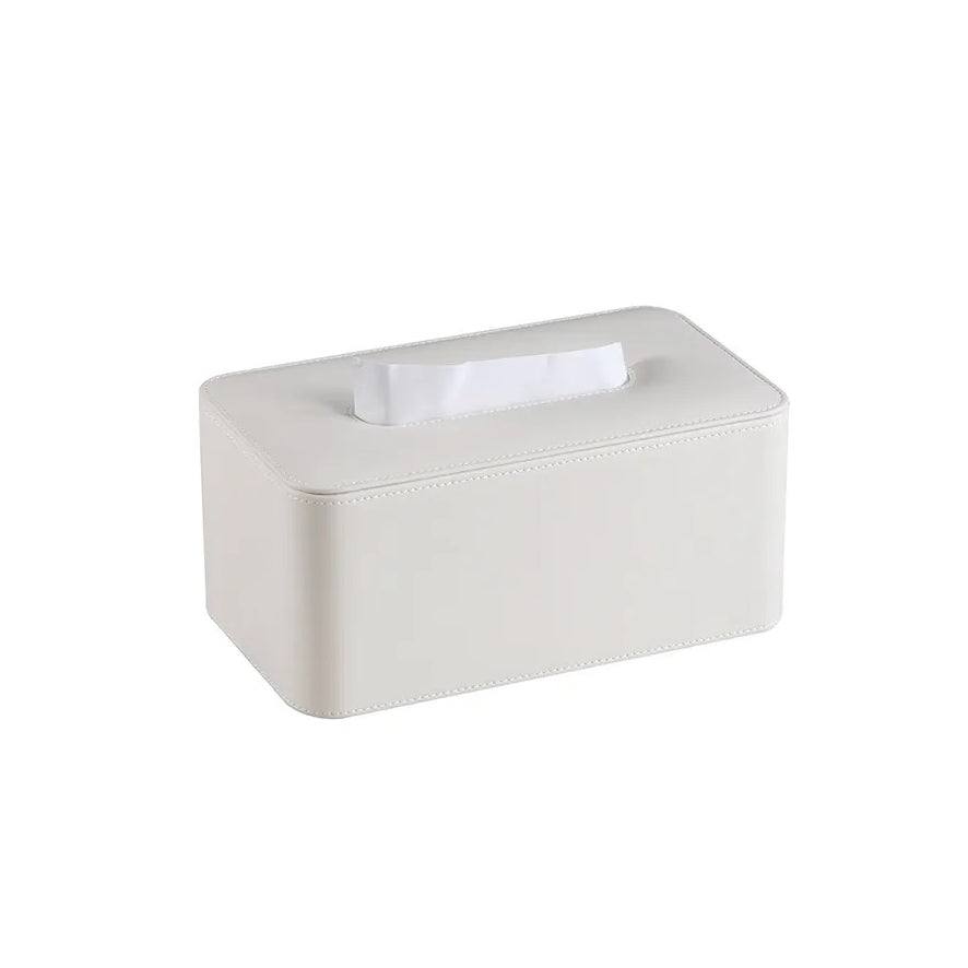 Enhabit Cabin High Tissue Box Holder - White