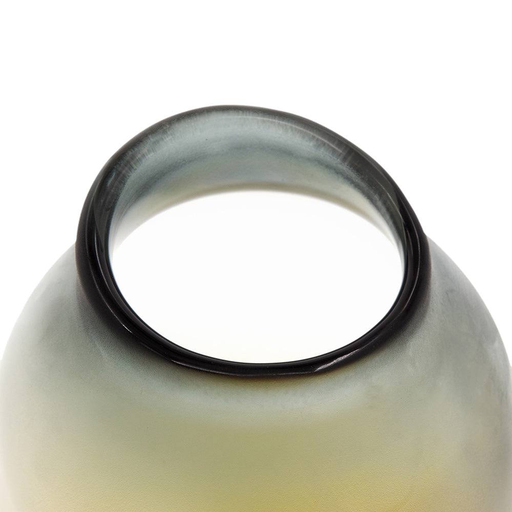 Enhabit Celestial Glass Vase Medium - Amber Grey