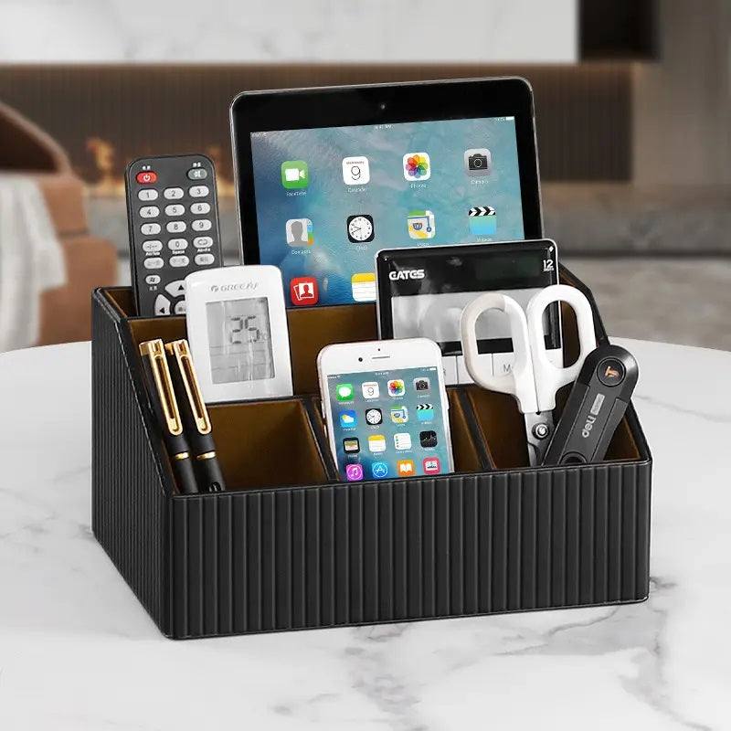 Enhabit Columns Desk Organiser - Black