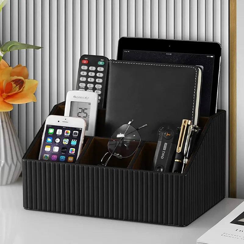 Enhabit Columns Desk Organiser - Black