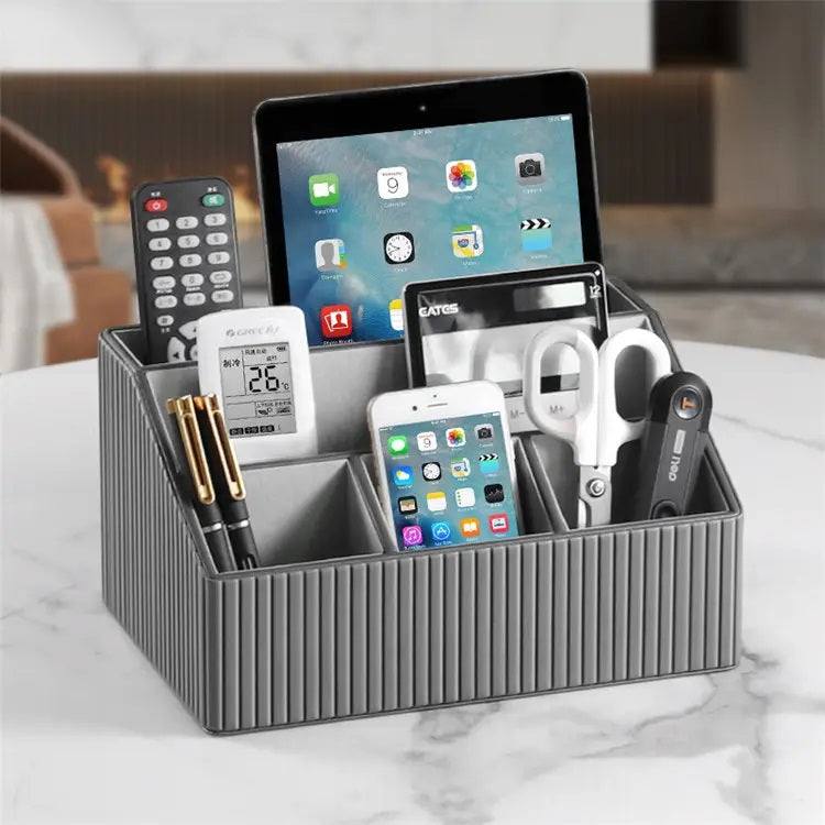 Enhabit Columns Desk Organiser - Dark Grey