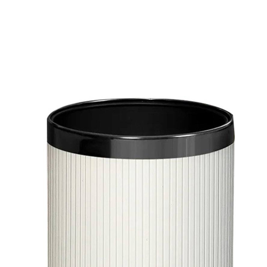 Enhabit Columns Waste Bin - White & Black