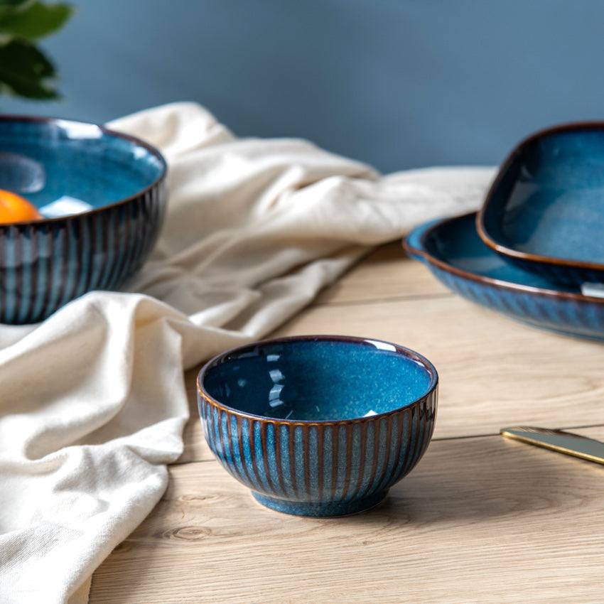 Enhabit Cove Small Bowl - Teal Blue