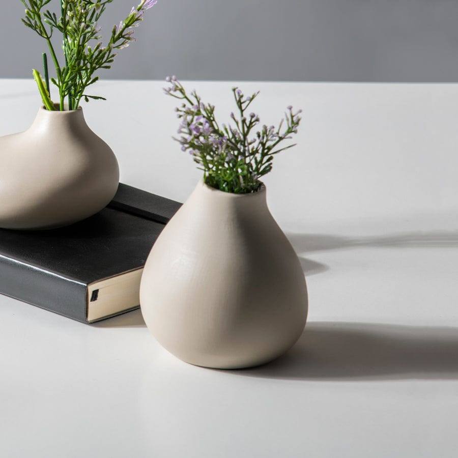 Enhabit Creo Small Vase - Beige