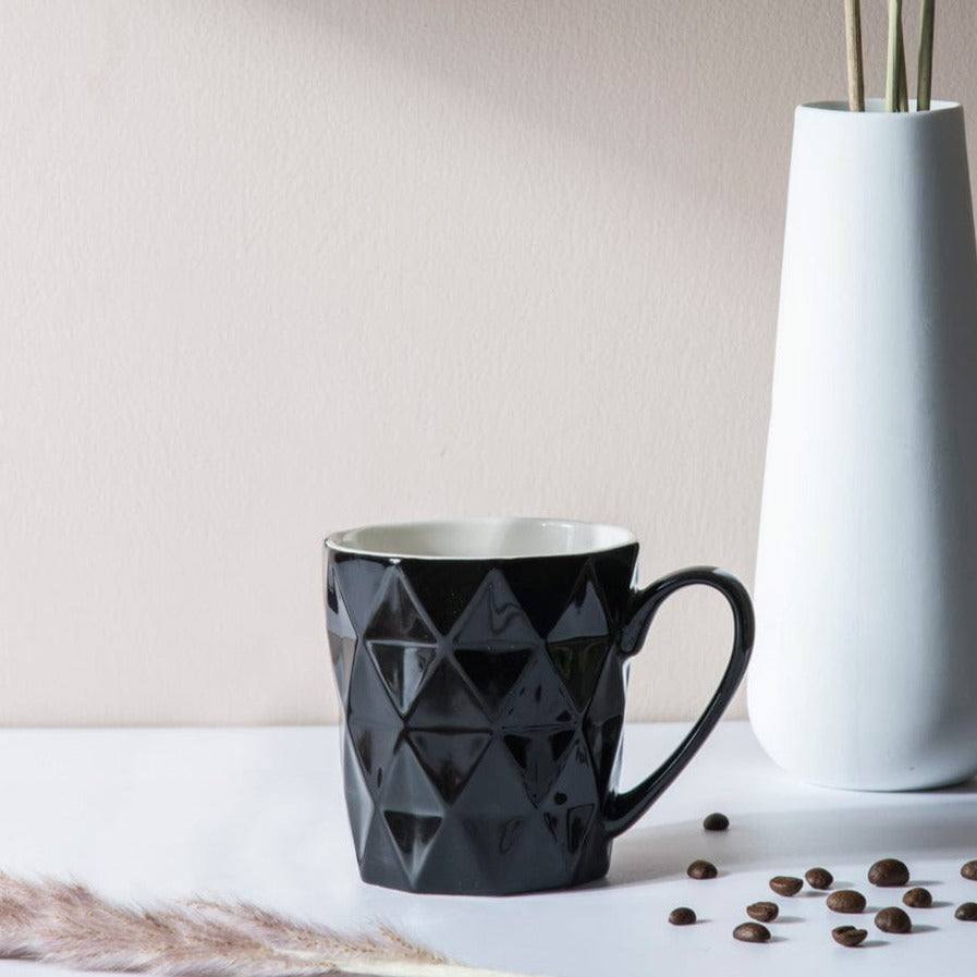 Enhabit Diamonds Coffee Mug - Black