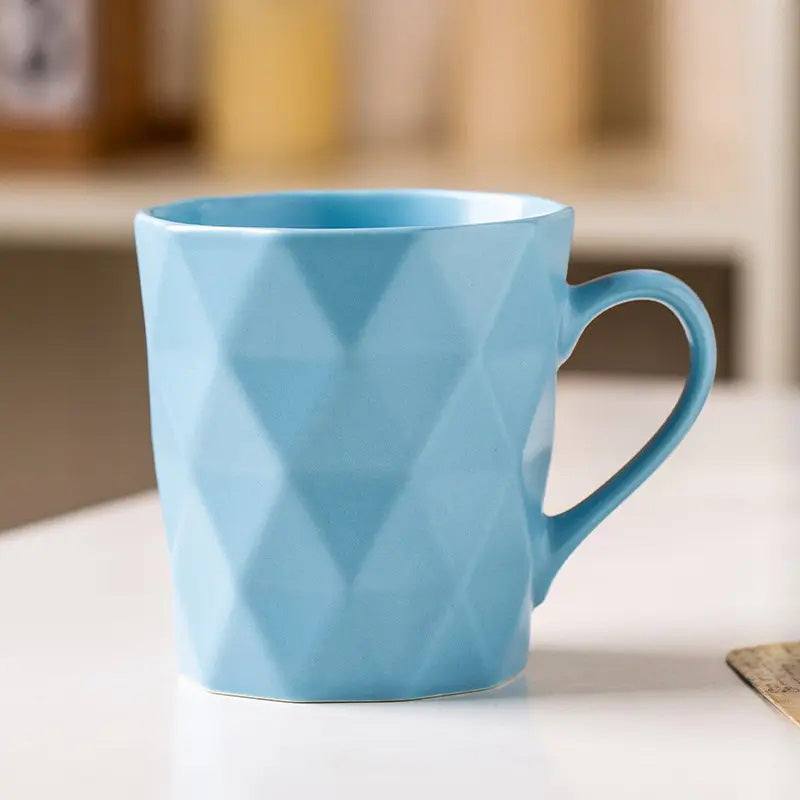 Enhabit Diamonds Coffee Mug - Blue