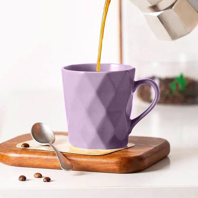 Enhabit Diamonds Coffee Mug - Purple