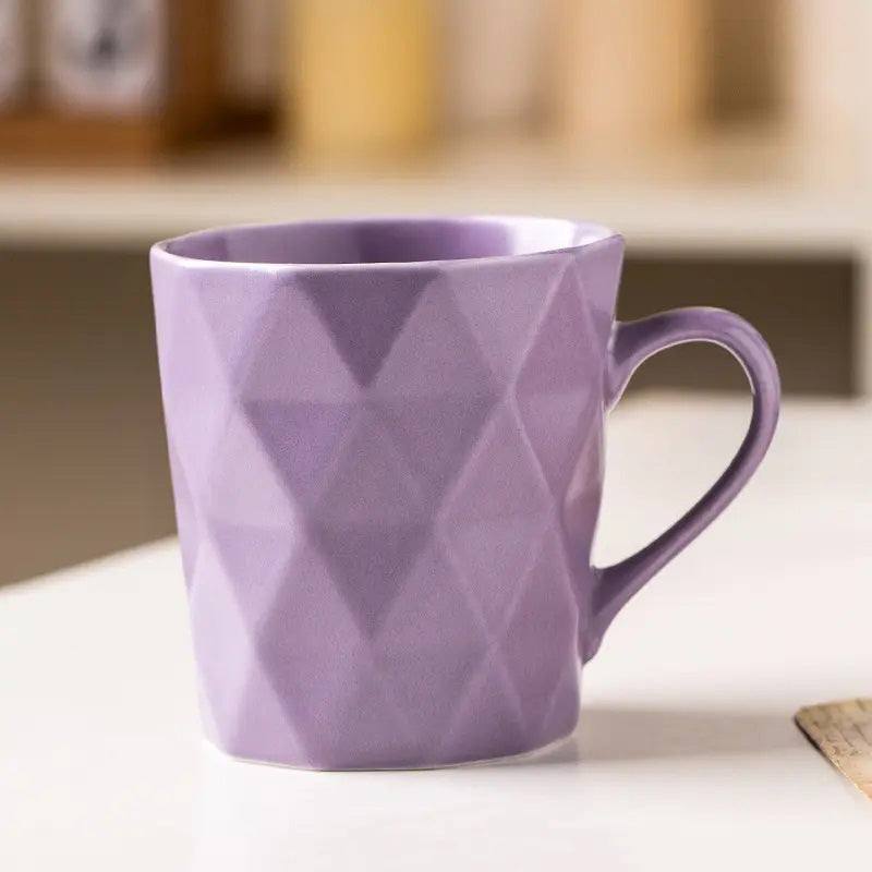 Enhabit Diamonds Coffee Mug - Purple