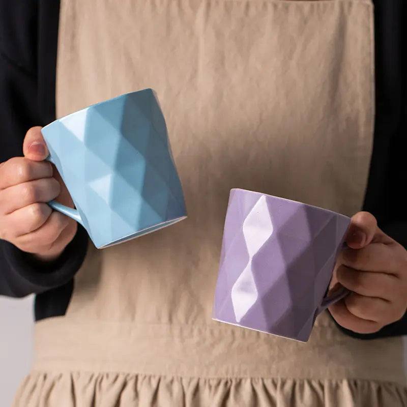 Enhabit Diamonds Coffee Mug - Purple