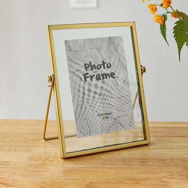 Enhabit Edge Photo Frame Medium - Gold