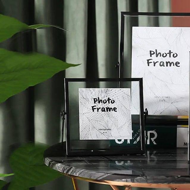 Enhabit Edge Photo Frame Square - Black