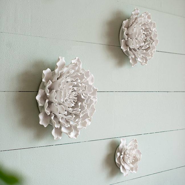 Enhabit Flores Wall Decor Large - White