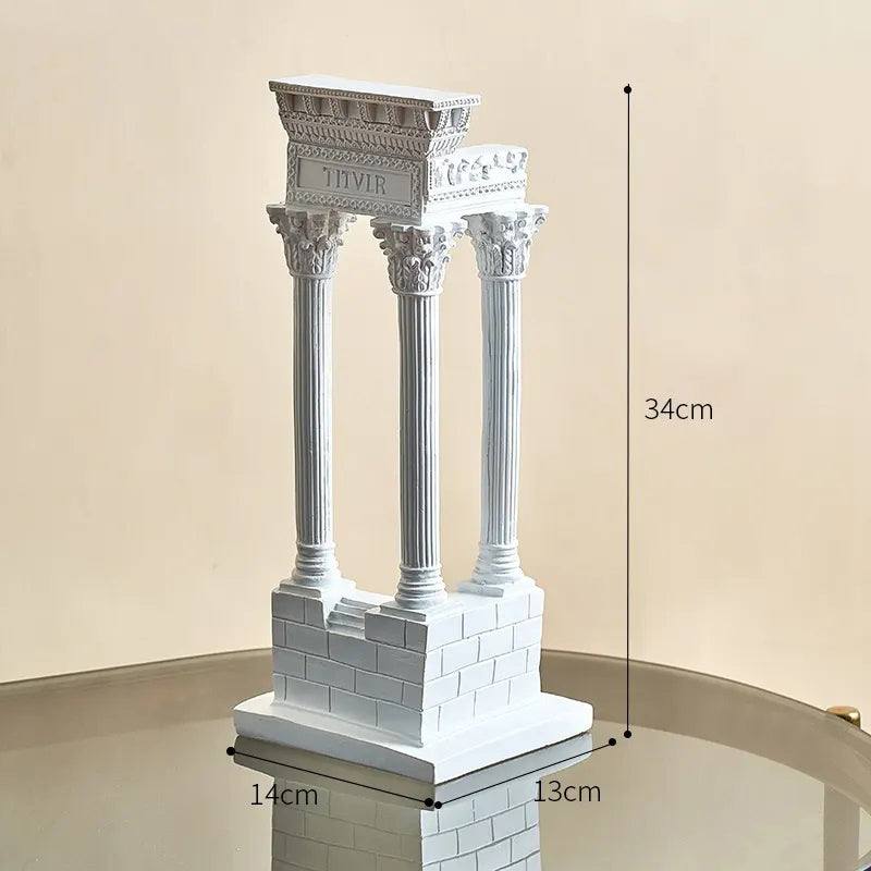 Enhabit Greek Pillars Decorative Sculpture Large