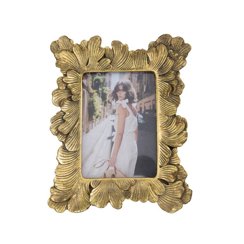 Enhabit Grove Embossed Photo Frame Large - Vintage Gold