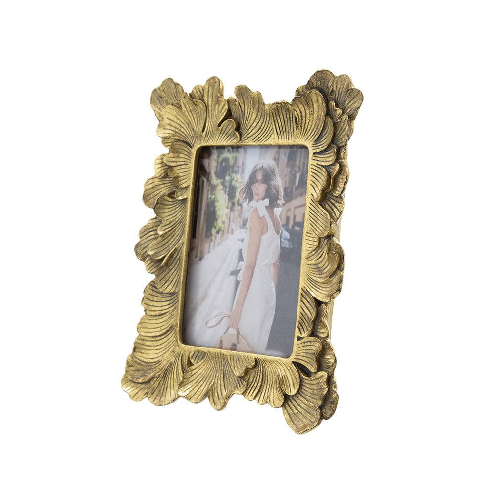 Enhabit Grove Embossed Photo Frame Large - Vintage Gold