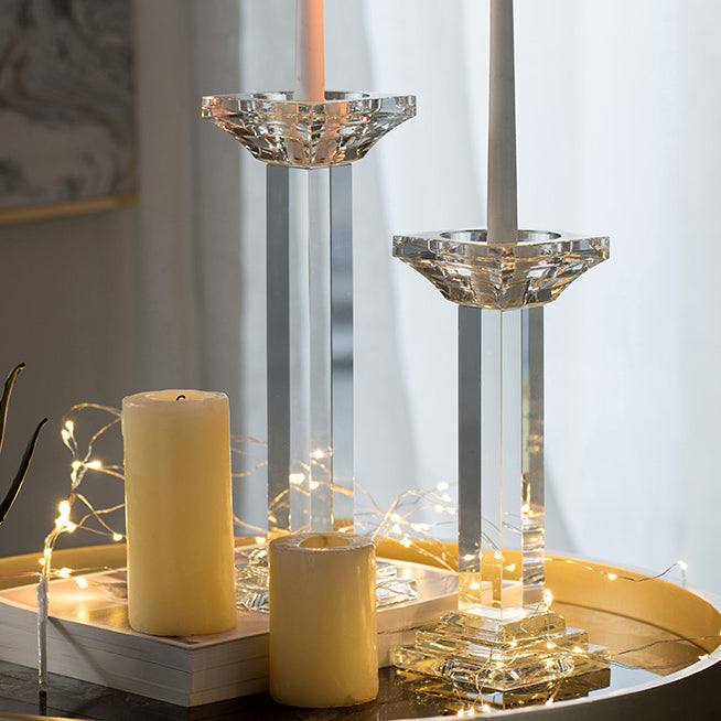 Enhabit Halo Crystal Candlestand Extra Large