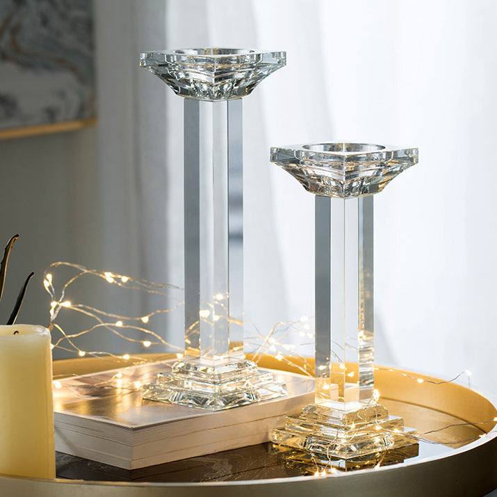 Enhabit Halo Crystal Candlestand Extra Large