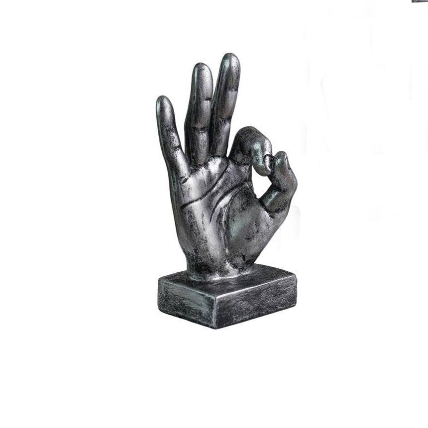 Enhabit Hand Gesture Sculpture Small - All Okay