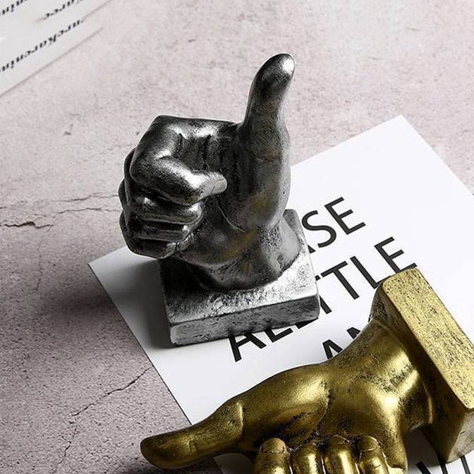 Enhabit Hand Gesture Sculpture Small - Thumbs Up