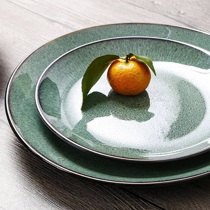 Enhabit Juniper Dinner Plate - Basil Green