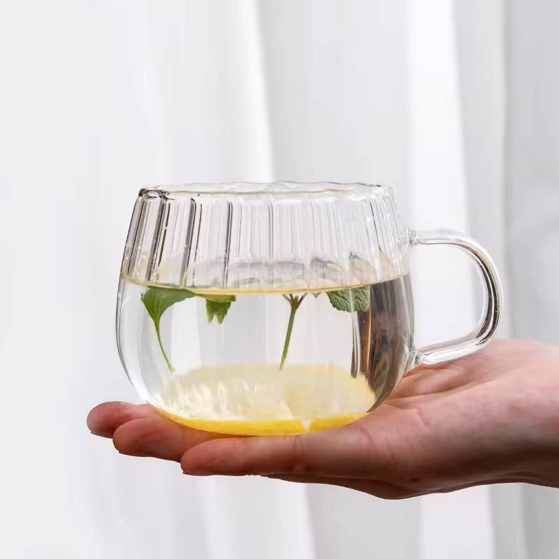 Enhabit Lines Glass Mug