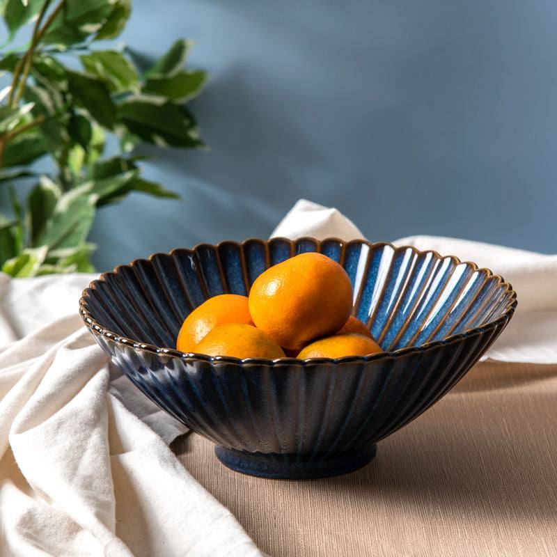 Enhabit Mara Large Bowl - Deep Blue