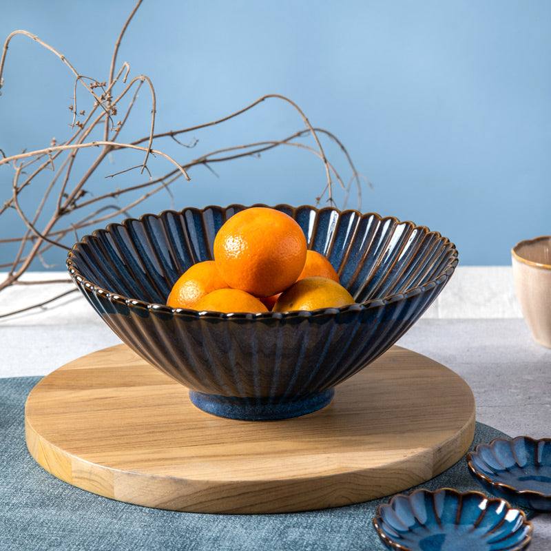 Enhabit Mara Large Bowl - Deep Blue