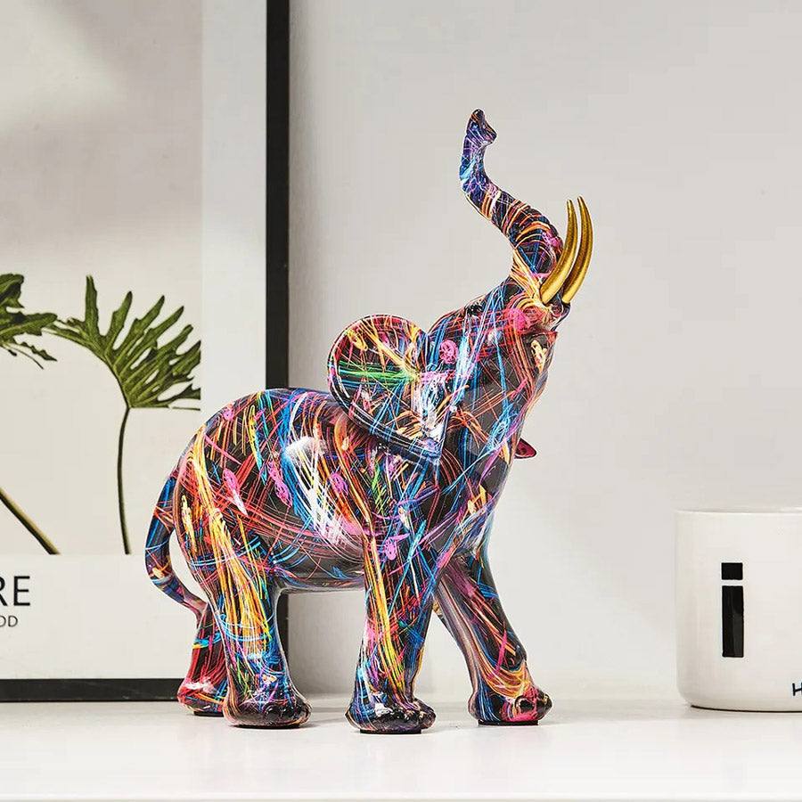 Enhabit Neo Elephant Decorative Sculpture Small