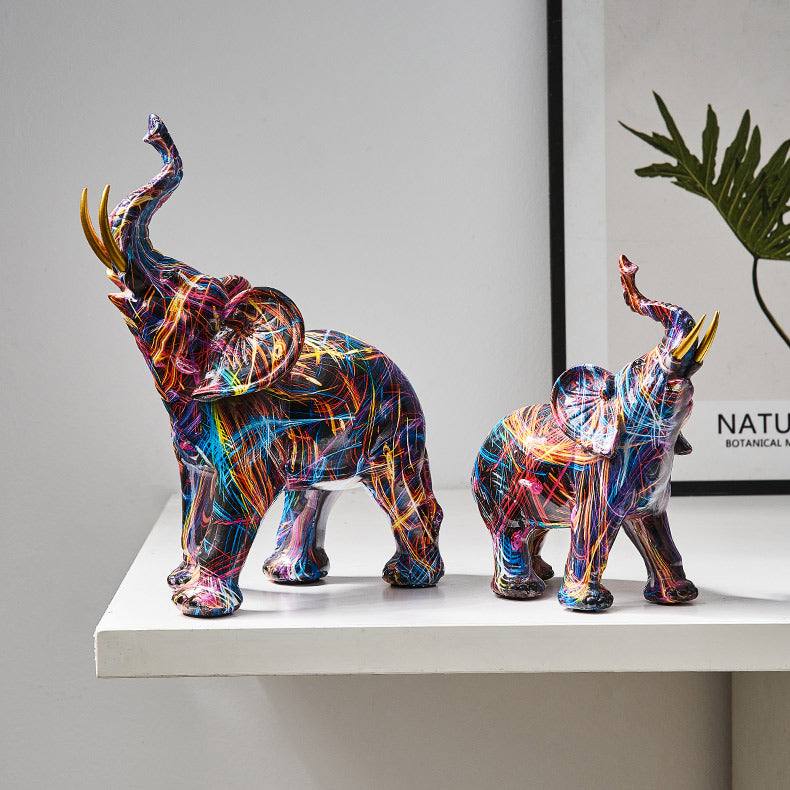 Enhabit Neo Elephant Decorative Sculpture Small