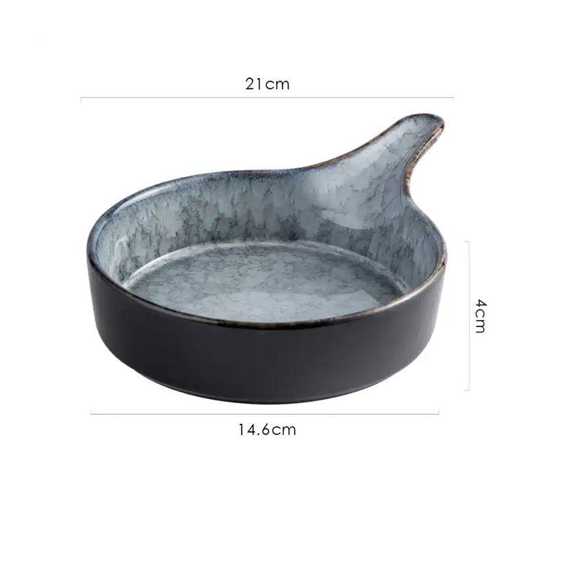 Enhabit Oasis Serving Pan - Cool Grey