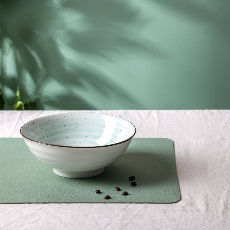 Enhabit Orion Large Serving Bowl - Sea Green