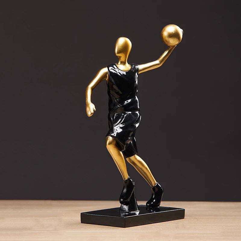 Enhabit Passing Ball Decorative Sculpture - Black