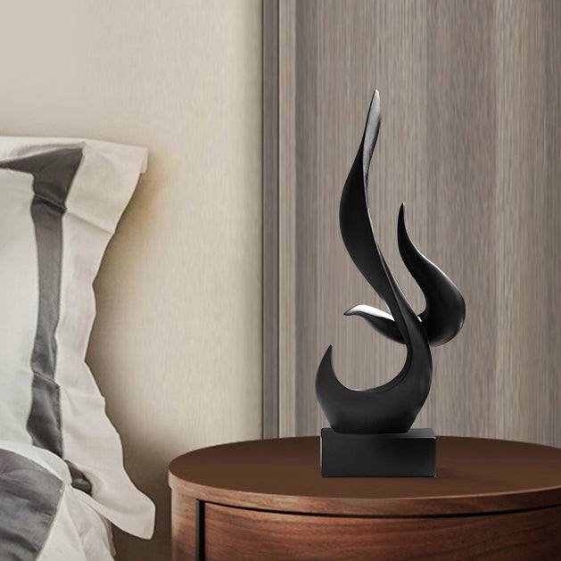 Enhabit Pinnacle Decorative Sculpture - Black