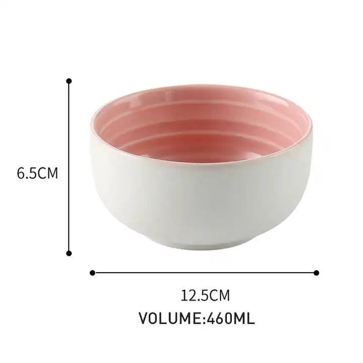 Enhabit Ripple Medium Bowl - Pink