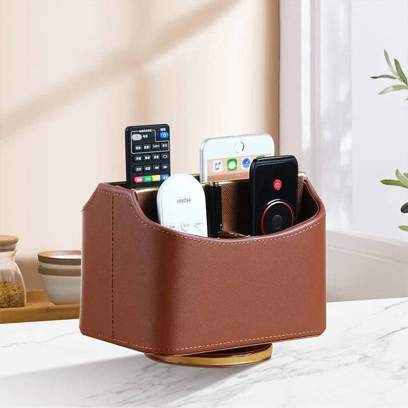 Enhabit Rotating Remote Holder - Brown