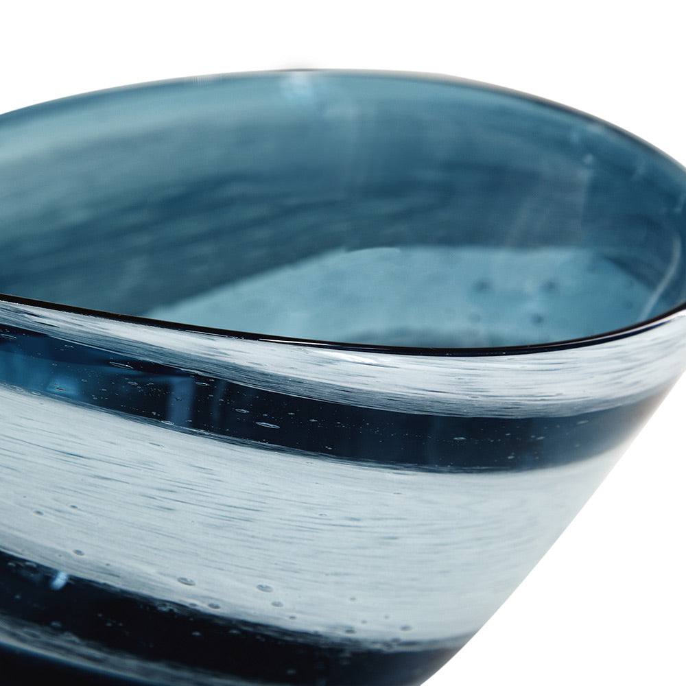 Enhabit Sandstorm Decorative Bowl Large - Blue Grey