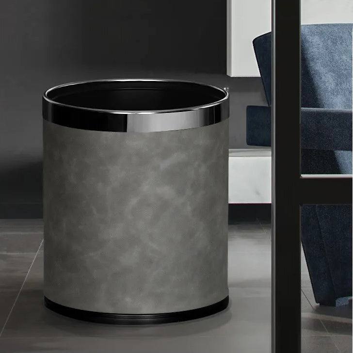 Enhabit Textured Waste Bin - Dark Grey