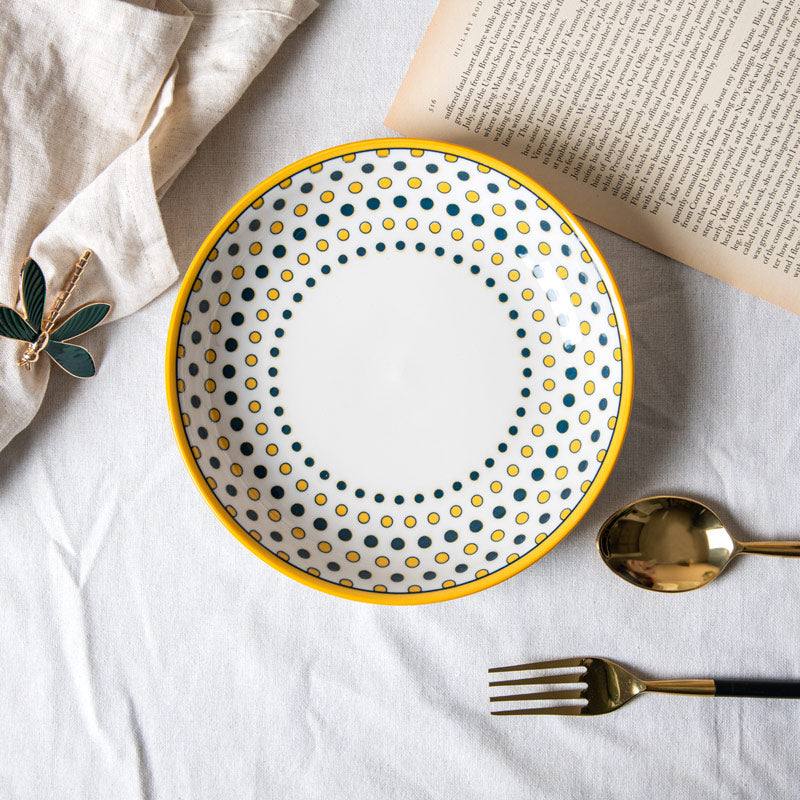 Enhabit Tuscan Dotted Pasta Plate