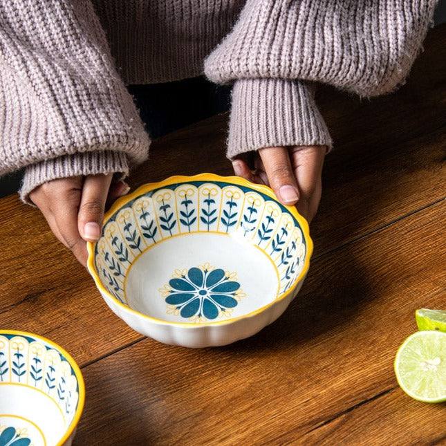 Enhabit Tuscan Floral Medium Bowl