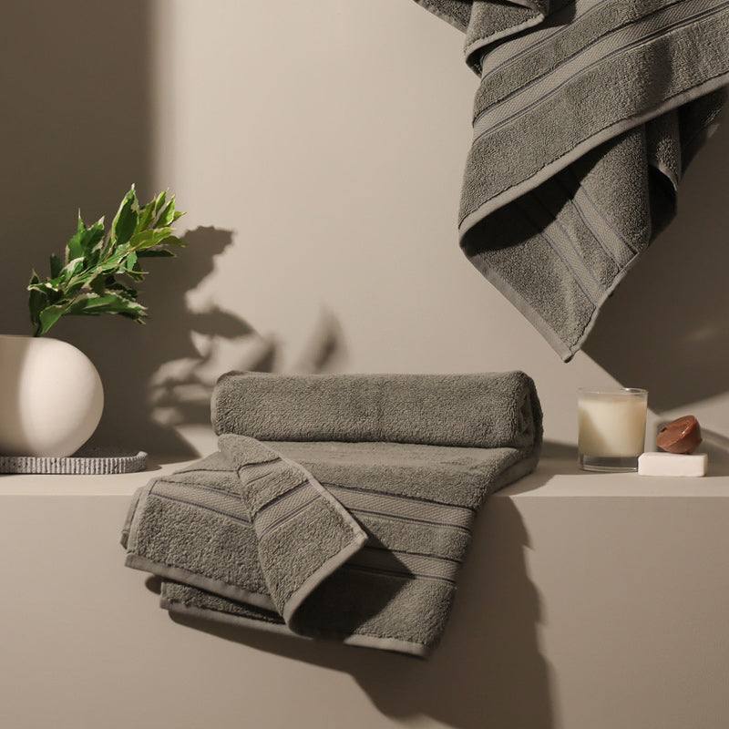 ESQ Living Atelier Egyptian Cotton Bath Towel - Dusty Olive