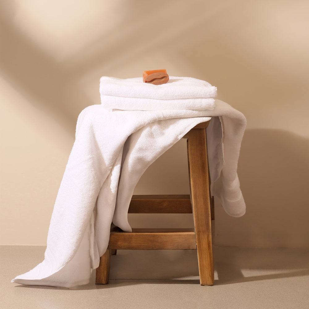 ESQ Living Atelier Egyptian Cotton Bath Towel - Ivory