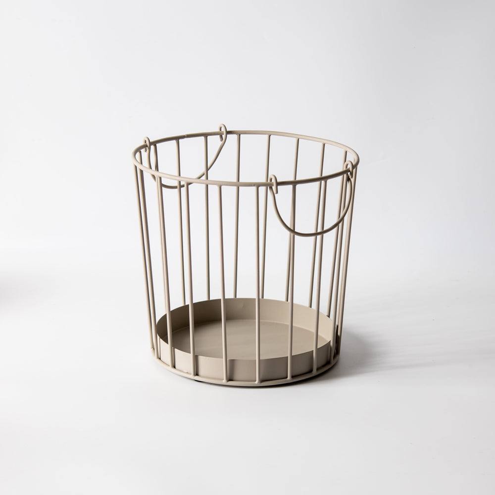 ESQ Living Atrium Storage Basket Small - Taupe