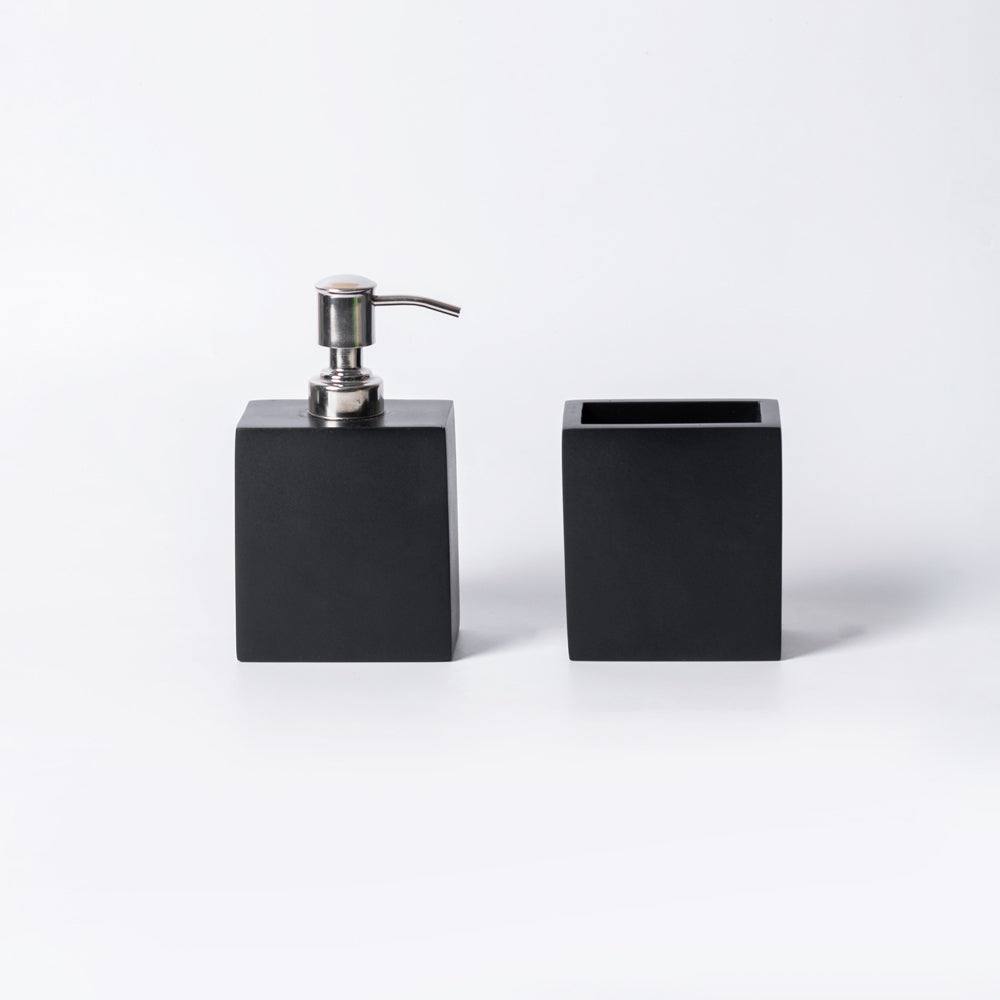 ESQ Living Baston 3-piece Bathroom Set - Matte Black