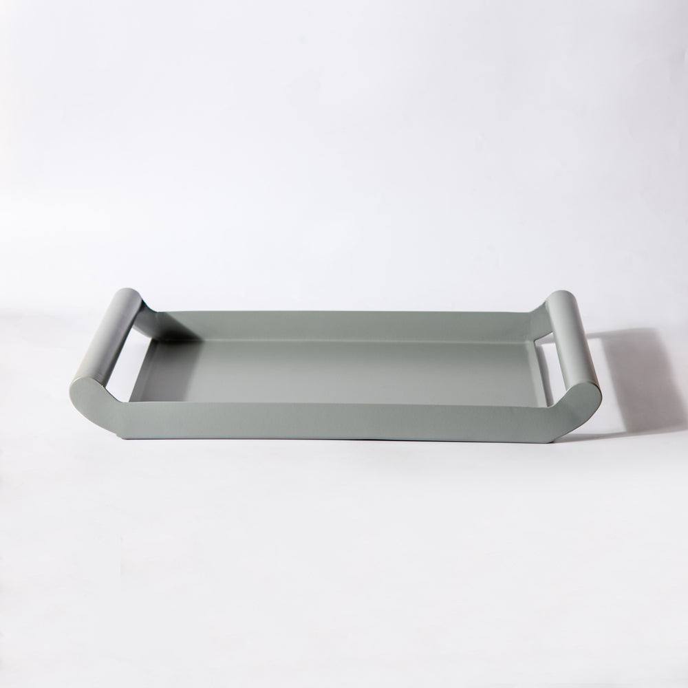 ESQ Living Bode Serving Tray Small - Smoke Grey