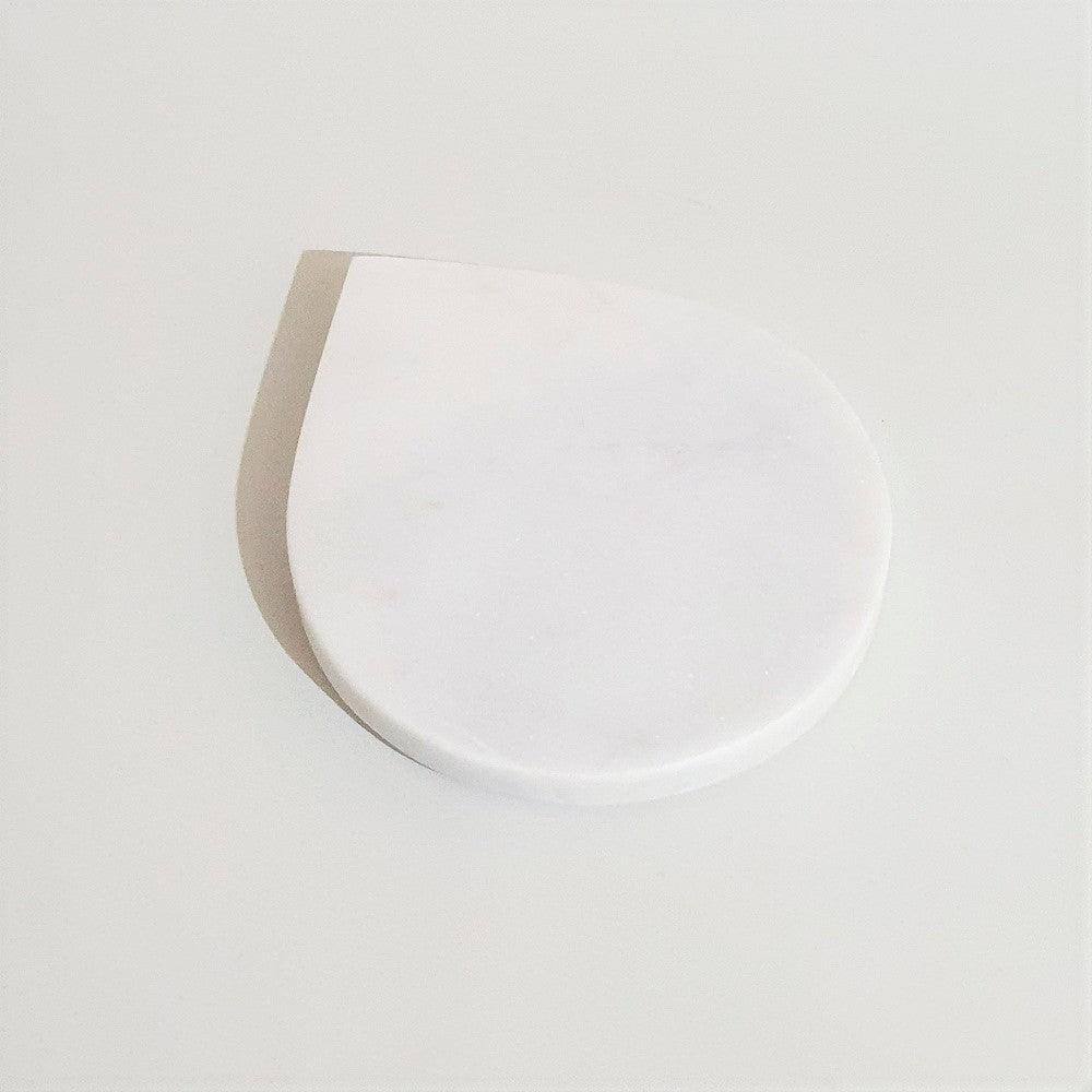 ESQ Living Drop Marble Coasters, Set of 4