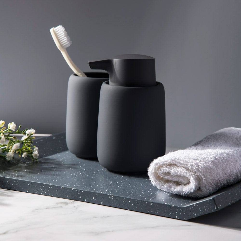 ESQ Living Flow Vanity Tray - Charcoal Grey