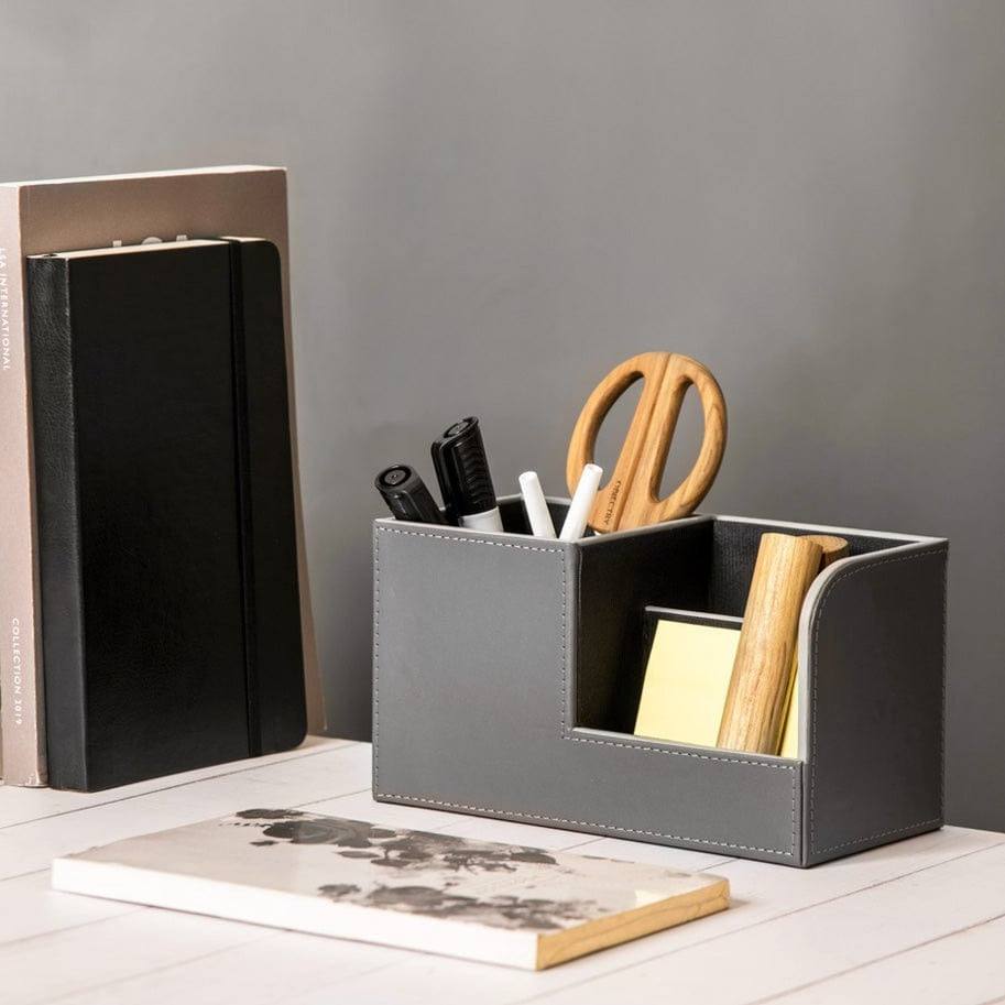 ESQ Living Menlo Desk Organiser - Grey