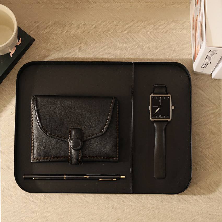 ESQ Living Metal Sectional Desk Tray - Black