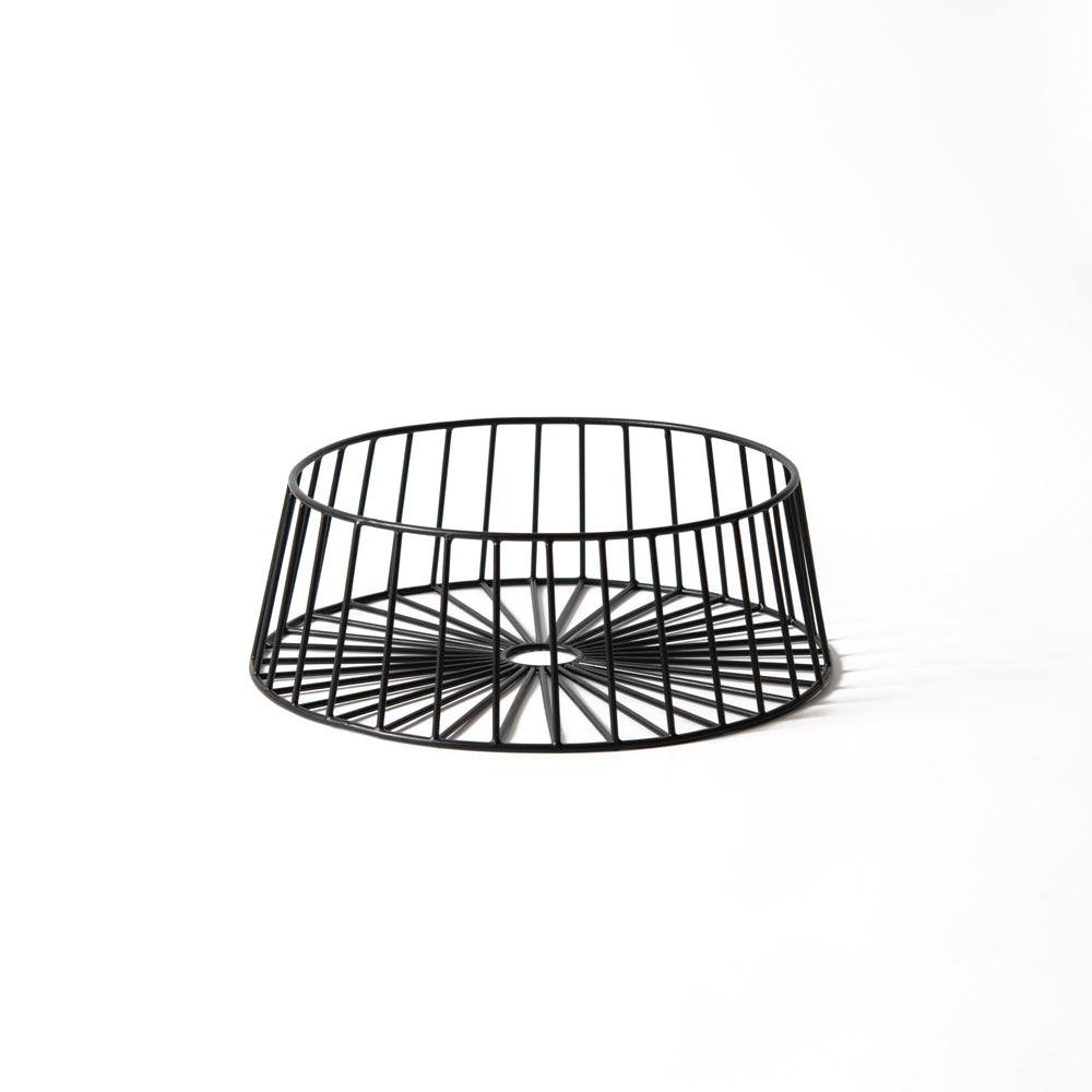 ESQ Living Multi-purpose Metal Basket Wide - Black